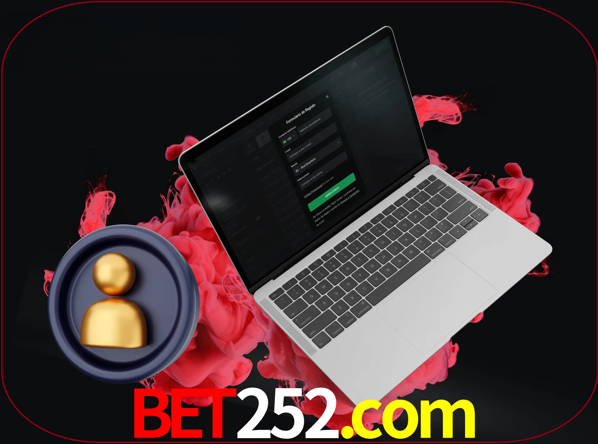 No cabeçalho do site bet252, clique no botão que o levará a um formulário especial onde terá de introduzir as suas informações actuais.